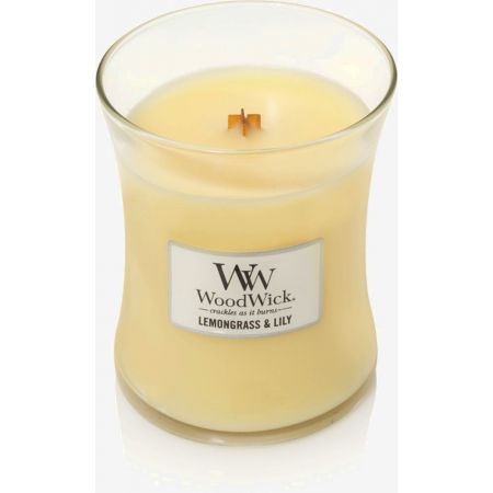 WoodWick Lemongrass & Lily Medium Candle