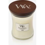 WoodWick Linen Medium Candle