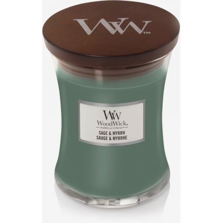 WoodWick Sage & Myrrh Medium Candle