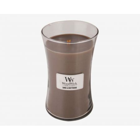 WoodWick Sand & Driftwood Large Candle - afbeelding 1