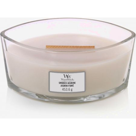 WoodWick Smoked Jasmine Ellipse Candle