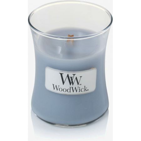 WoodWick Soft Chambray Mini Candle