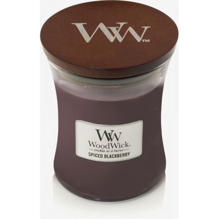 WoodWick Spiced Blackberry Medium Candle - afbeelding 2