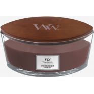 WoodWick Stone Washed Suede Ellipse Candle