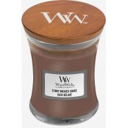 WoodWick Stone Washed Suede Mini Candle