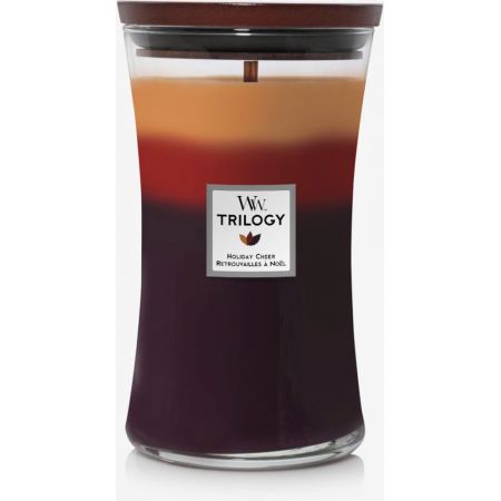 WoodWick Trilogy Holiday Cheer Large Candle