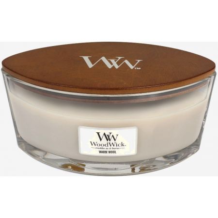 WoodWick Warm Wool Ellipse Candle - afbeelding 2