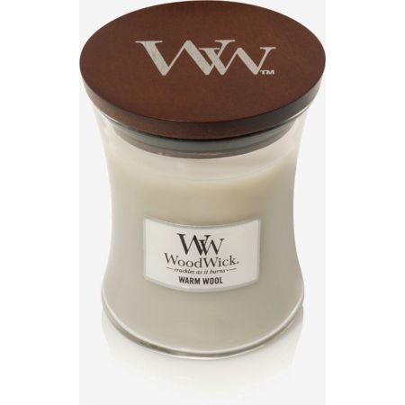 WoodWick Warm Wool Medium Candle - afbeelding 2