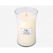 WoodWick White Tea & Jasmine Large Candle - afbeelding 1