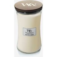 WoodWick White Tea & Jasmine Large Candle - afbeelding 2