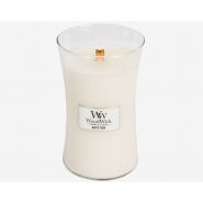 WoodWick White Teak Large Candle - afbeelding 1