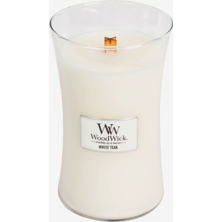 WoodWick White Teak Large Candle - afbeelding 2