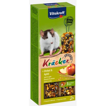 Rattenkracker spelt/appel-kräcker 2in1