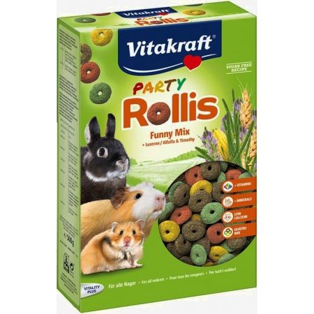 Rollis Party  500 gr knaagdieren