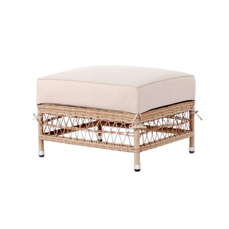 Royal Seasons MAURITIUS Hocker Beige - afbeelding 1