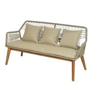 Seville Loungebank 72x152x80 cm beige - afbeelding 1