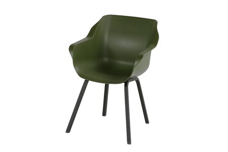 Sophie Element Armchair moss green carbon black