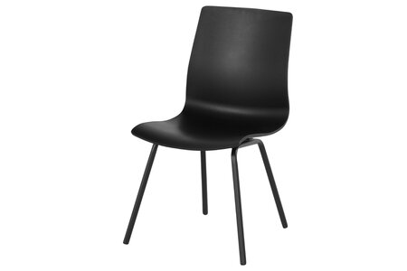 Sophie Rondo Wave Chair carbon black carbon black