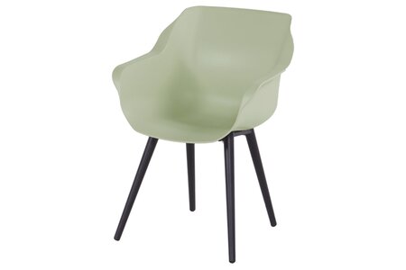 Sophie Studio Armchair french green carbon black