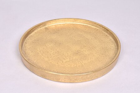 St Tropez Plate Gold - D 40 cm