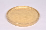 St Tropez Plate Gold - D 40 cm