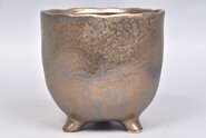 St Tropez Pot Bronze - 18 x 17 cm