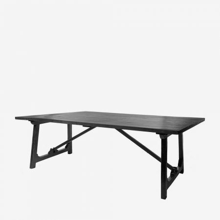 Tafel Colorado zwart 220cm