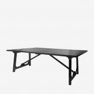 Tafel Colorado zwart 220cm