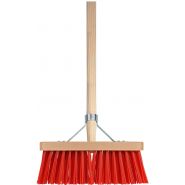 Talen Tools Bezem kunststof rood incl. steel 28 cm - afbeelding 2