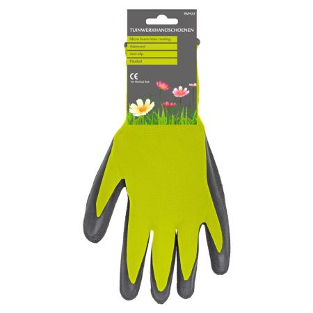 Talen Tools PR Dames tuinwerkhandschoenen lime