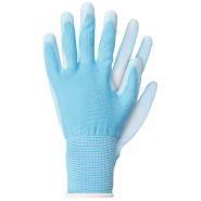 Talen Tools Werkhandschoenen licht polyester blauw maat L