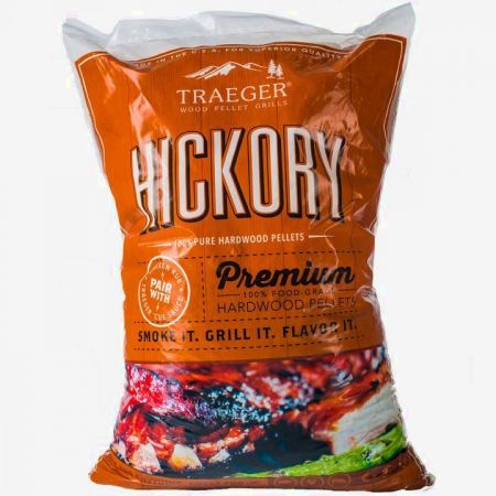 TRAEGER FSC - HICKORY PELLETS 9 kg BAG