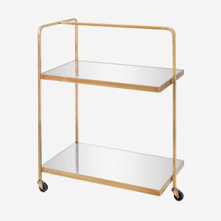 Trolley Elano goud 79cm