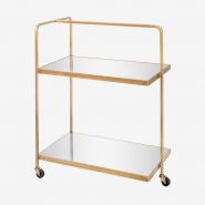 Trolley Elano goud 79cm