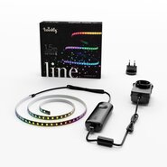 Twinkly line starter 100L RGB - 1,5m - 2,5m lead black - afbeelding 2