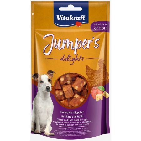 Vitakraft Jumpers delights kip appel, 80g, hond