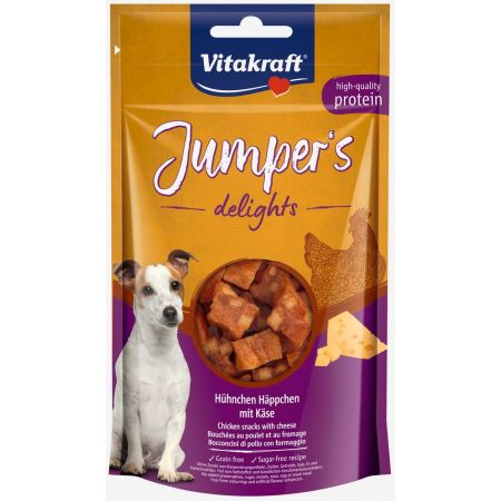 Vitakraft Jumpers delights kip kaas, 80g, hond