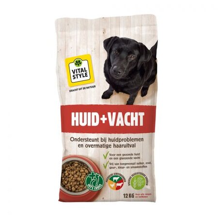 VITALstyle hond huid&vacht 12kg