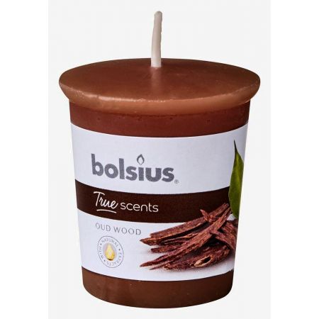 Votive 53/45 rond True Scents Oud Wood