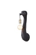 Wandlamp OSTRICH Mat Zwart - 18 x 15,5 x 57,5 cm - afbeelding 2