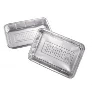 Weber® Aluminium lekbakjes - 10 stuks - afbeelding 2