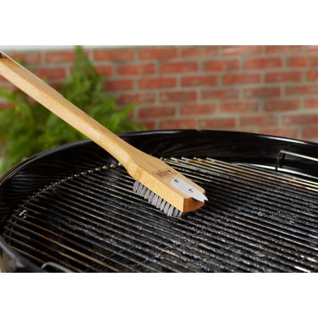 Weber® Bamboehouten borstel - Groot, 46 cm - afbeelding 3