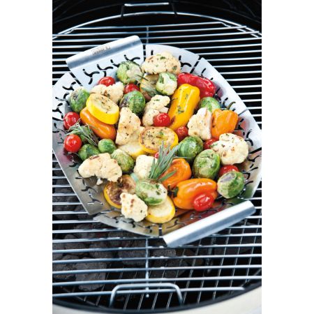 Weber® Grillkorf - Klein model, roestvrij staal - afbeelding 3