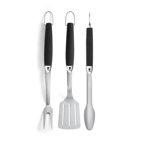 Weber® Premium Tool Set - Driedelig, roestvrij staal, zwart - afbeelding 1