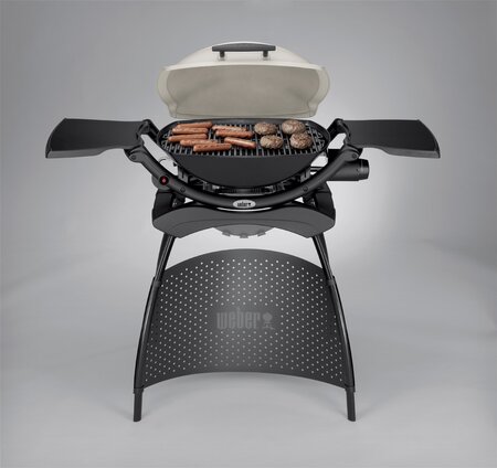 Weber Q® 2000 met onderstel Gasbarbecue Titanium - afbeelding 4