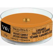 WoodWick Caramel Toasted Sesame Petite Candle