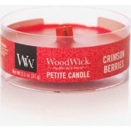 WoodWick Crimson Berries Petite Candle