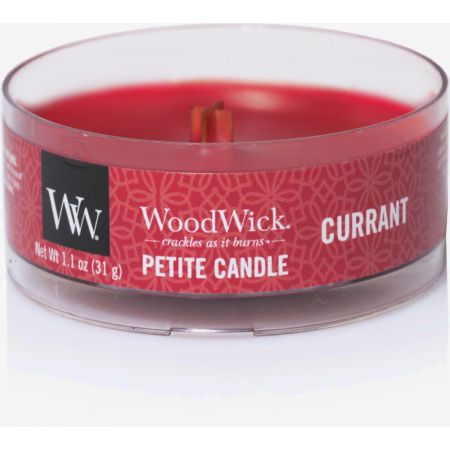 WoodWick Currant Petite Candle