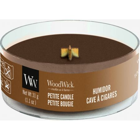 WoodWick Humidor Petite Candle