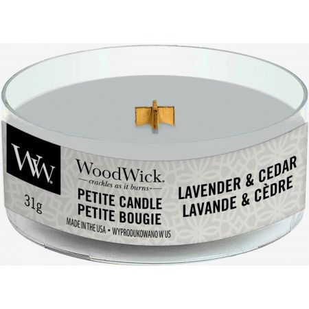 WoodWick Lavender & Cedar Petite Candle